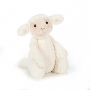 Jellycat Bashful Lamm Mittelgroß | EBSO-52816