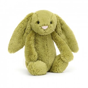 Jellycat Bashful Moss Hase Mittelgroß | TUIX-79165