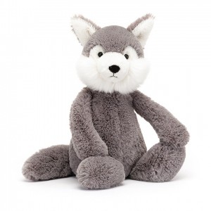 Jellycat Bashful Wolf Mittelgroß | MOZR-41652