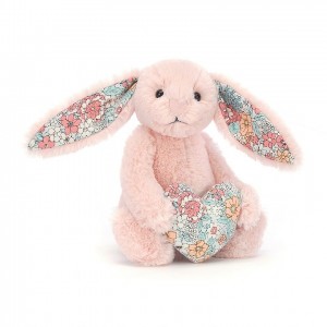 Jellycat Blossom Heart Blush Hase | EKGM-49581