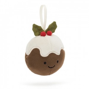 Jellycat Festive Folly Weihnachten Pudding | DNGH-76023