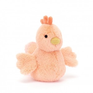 Jellycat Fluffy Huhn | QAJI-45806