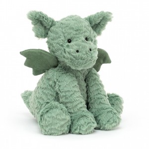 Jellycat Fuddlewuddle Drache Mittelgroß | UHRQ-79486