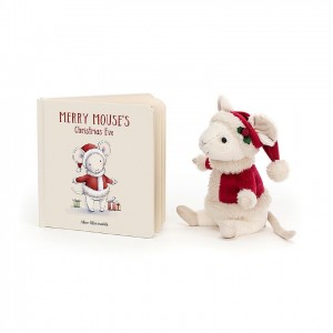 Jellycat Merry Maus Buch and Merry Maus | JGVU-16890