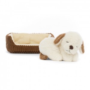 Jellycat Napping Nipper Hund | AKMY-13475