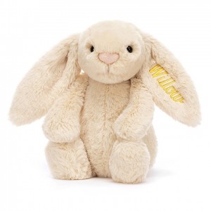 Jellycat Personalised Bashful Luxe Hase Willow Mittelgroß | PQEG-65403