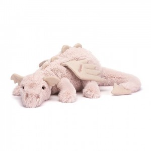 Jellycat Personalised Rose Drache Riesig | OQZT-01895