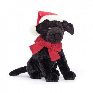 Jellycat Winter Warmer Pippa Black Labrador | GNQM-56410