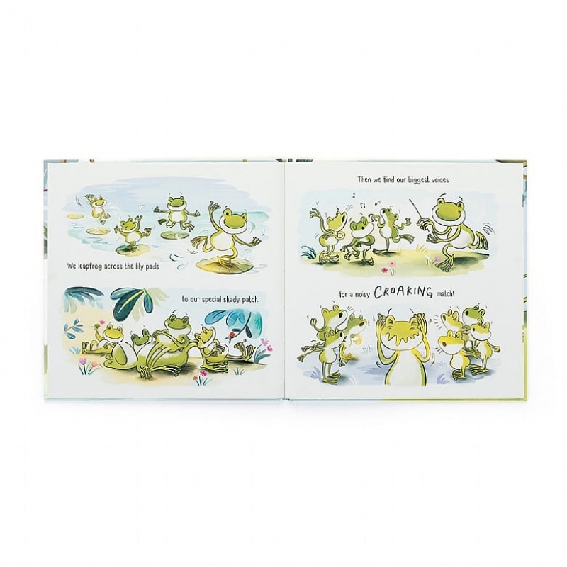 Jellycat A Fantastic Day for Finnegan Frosch Buch | HFZL-80471