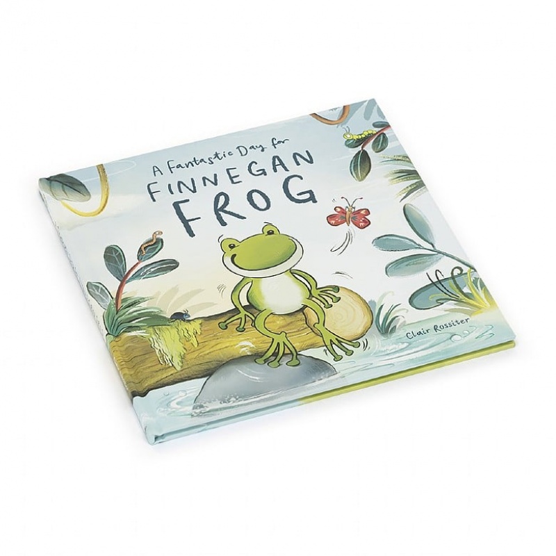 Jellycat A Fantastic Day for Finnegan Frosch Buch | HFZL-80471