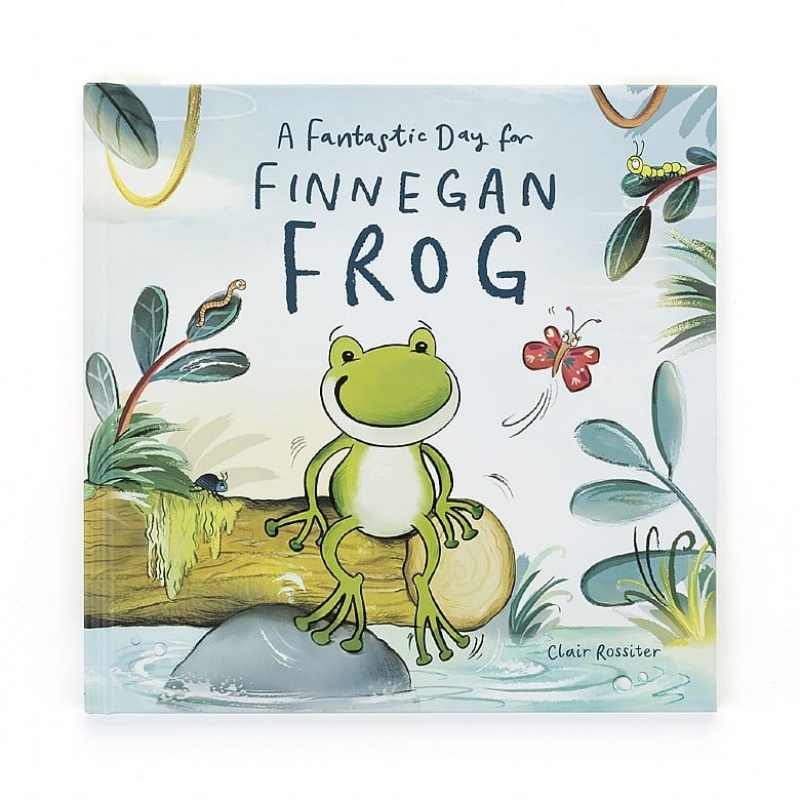 Jellycat A Fantastic Day for Finnegan Frosch Buch | HFZL-80471