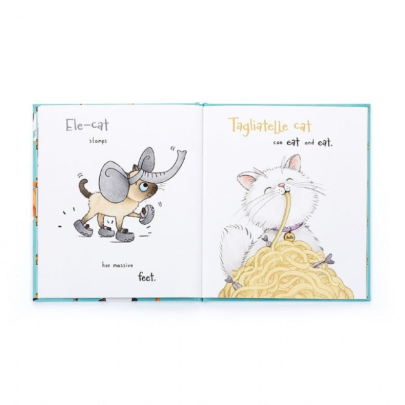 Jellycat All Kinds of Cats Buch Mittelgroß | RDPW-75293