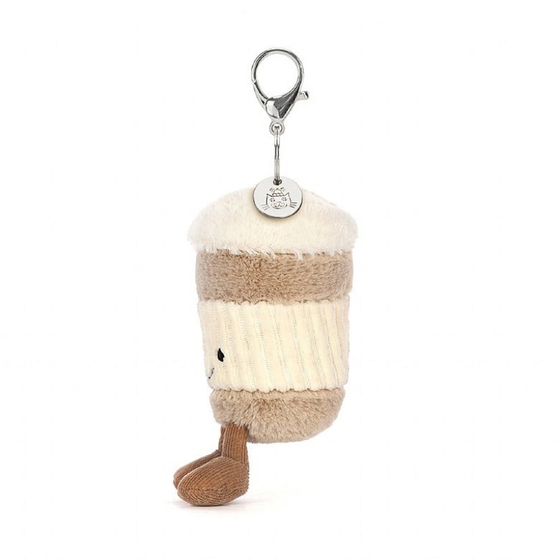 Jellycat Amuseable Coffee-To-Go Schlüsselanhänger | JBTP-57846