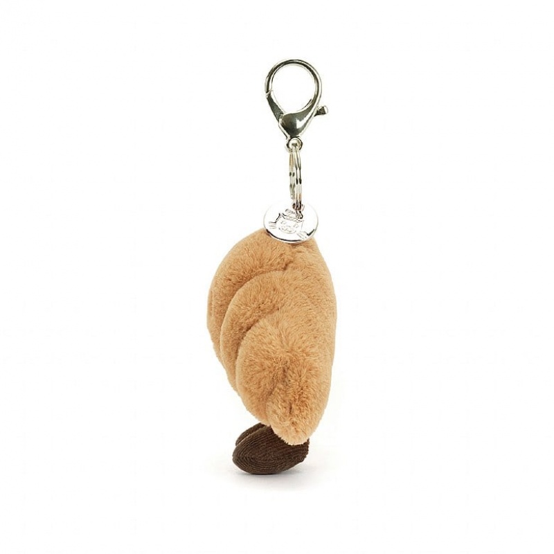 Jellycat Amuseable Croissant Schlüsselanhänger | JWKF-24306