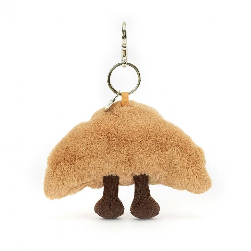 Jellycat Amuseable Croissant Schlüsselanhänger | JWKF-24306