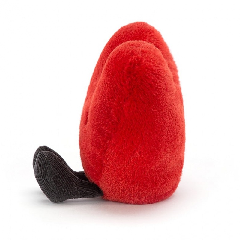 Jellycat Amuseable Herz Rot Groß | YRDM-30895