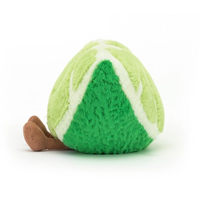 Jellycat Amuseable Lime Groß | QEND-93204