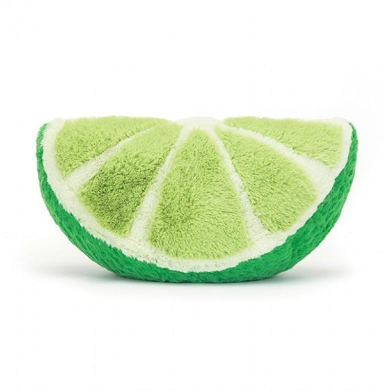 Jellycat Amuseable Lime Groß | QEND-93204