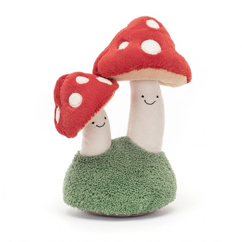 Jellycat Amuseable Pair of Toadstools | GZAK-43820