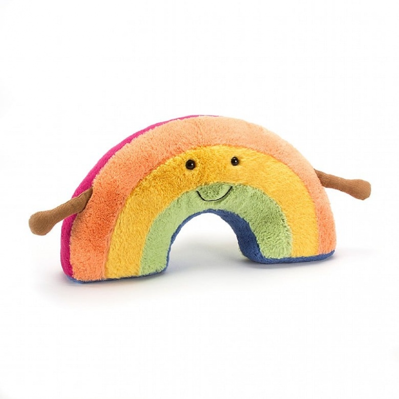 Jellycat Amuseable Regenbogen Mittelgroß | ZOMX-35164