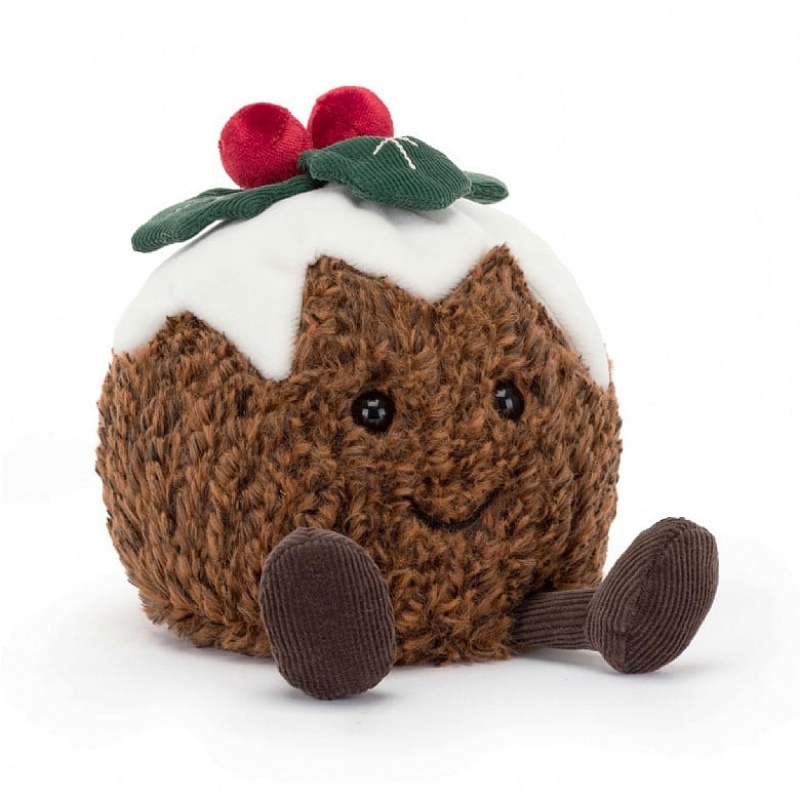 Jellycat Amuseable Weihnachten Pudding | WIUS-71654