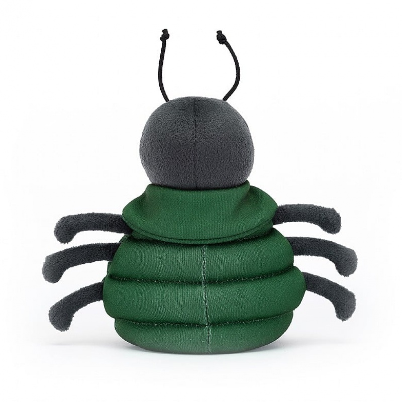 Jellycat Anoraknid Black Spinne | EAFX-94081