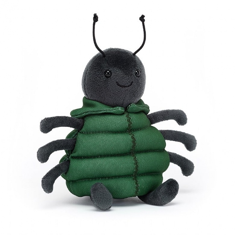 Jellycat Anoraknid Black Spinne | EAFX-94081