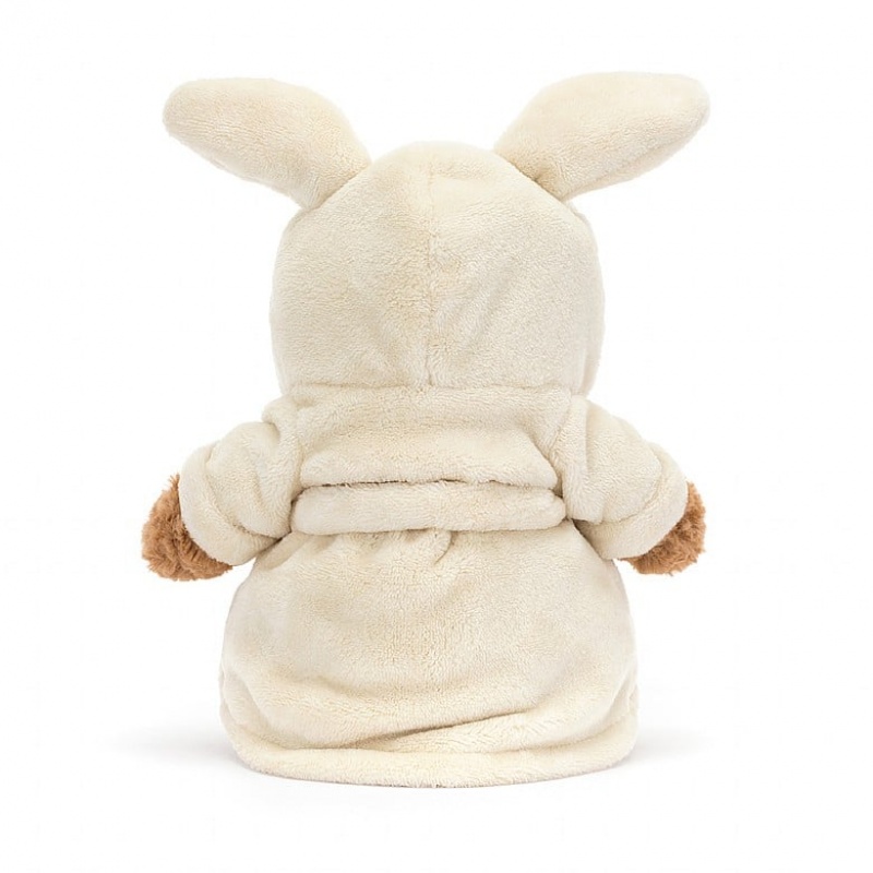 Jellycat Bartholomew Bär Bathrobe Mittelgroß | MRXD-87910