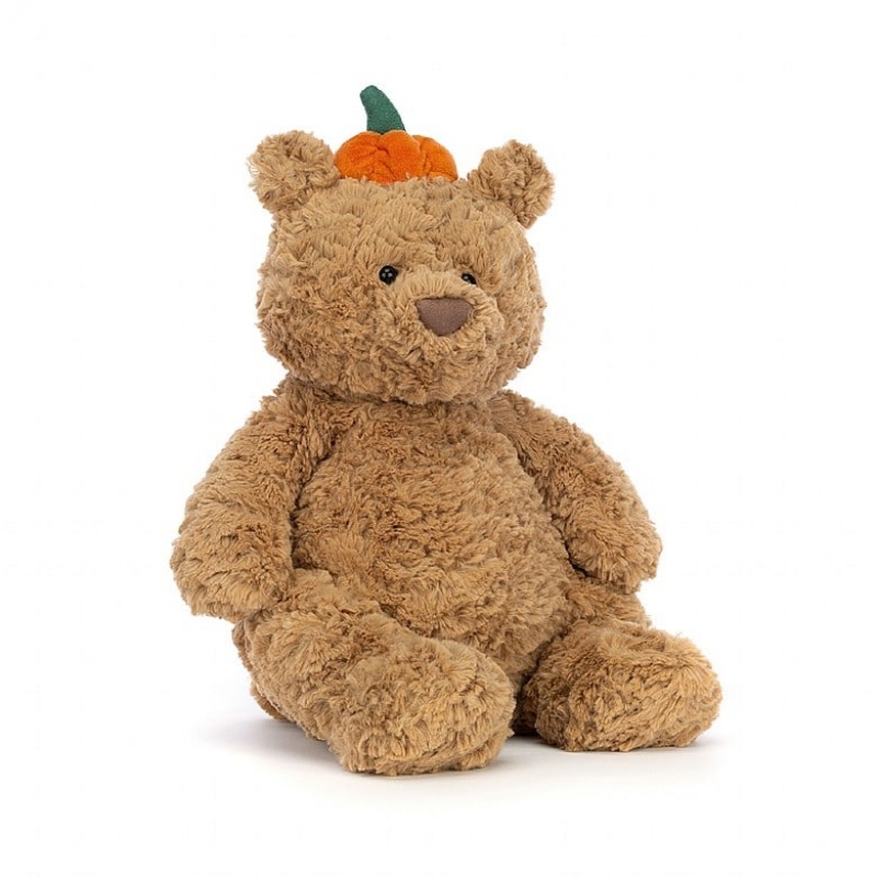 Jellycat Bartholomew Bär Kürbis Groß | SMCP-10789