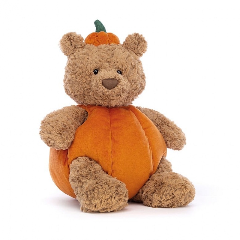 Jellycat Bartholomew Bär Kürbis Groß | SMCP-10789