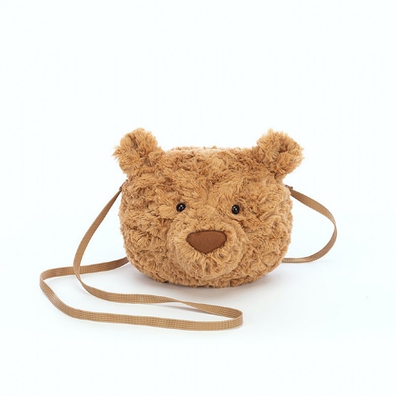 Jellycat Bartholomew Bär Tasche | PHCU-63782