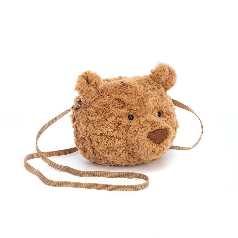 Jellycat Bartholomew Bär Tasche | PHCU-63782