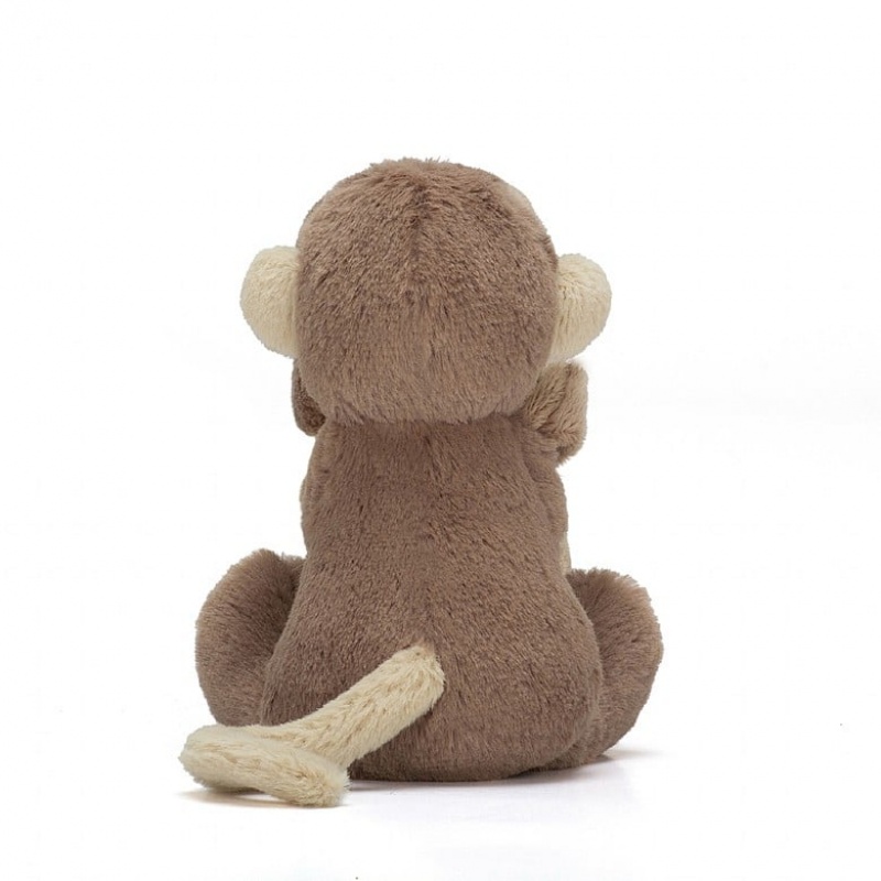 Jellycat Bashful Affe Schnuffeltuch | MKNZ-34917