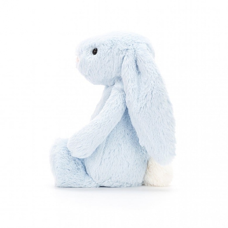 Jellycat Bashful Blue Hase Kleiner | QAJG-43051