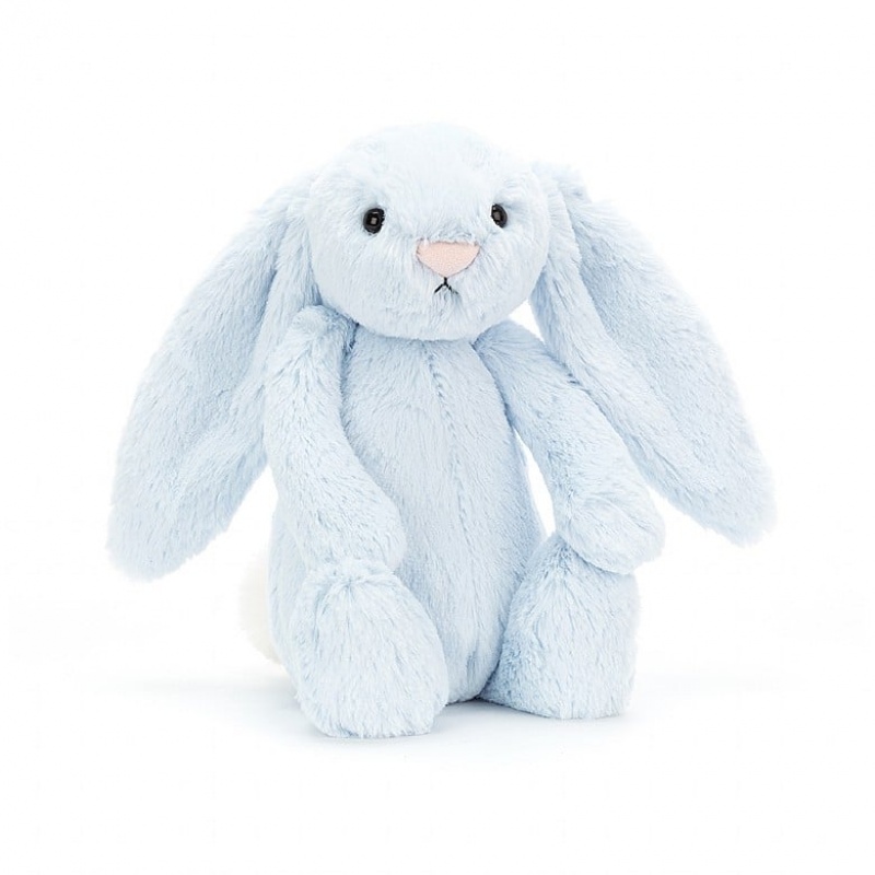 Jellycat Bashful Blue Hase Kleiner | QAJG-43051