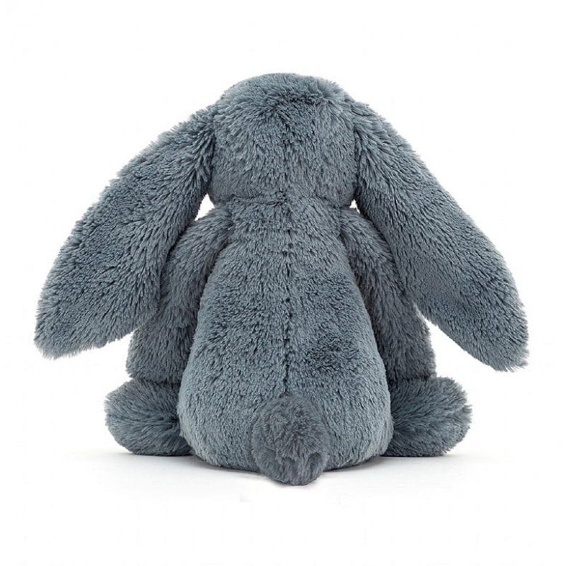 Jellycat Bashful Dusky Blue Hase Kleiner | UJKV-03127