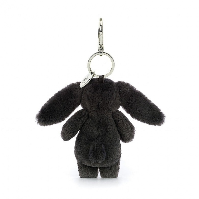 Jellycat Bashful Hase Inky Schlüsselanhänger | JQHP-76083