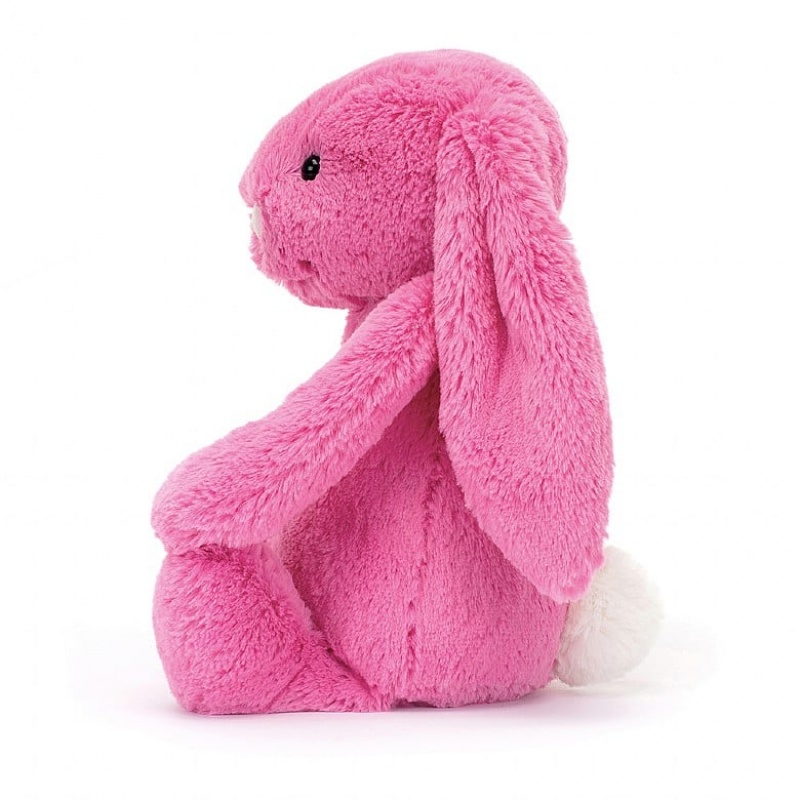 Jellycat Bashful Hot Pink Hase Kleiner | ETXG-31906