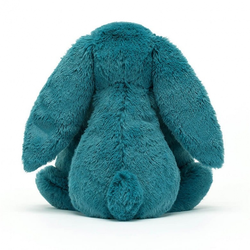 Jellycat Bashful Mineral Blue Hase Kleiner | LMNH-35420