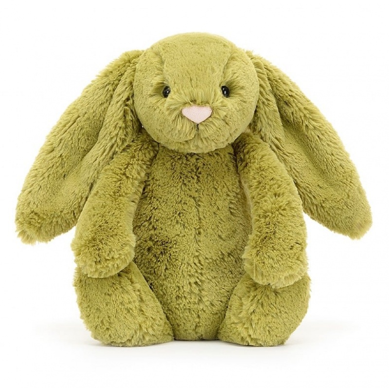 Jellycat Bashful Moss Hase Mittelgroß | BLOM-43905