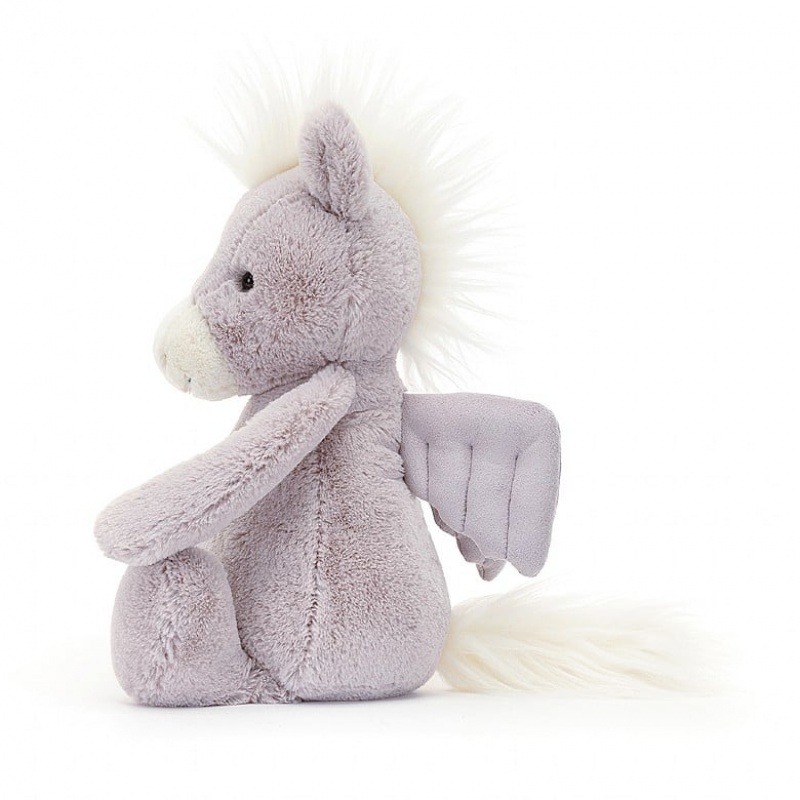 Jellycat Bashful Pegasus Mittelgroß | HBPY-53926