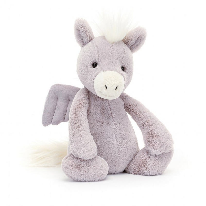 Jellycat Bashful Pegasus Mittelgroß | HBPY-53926