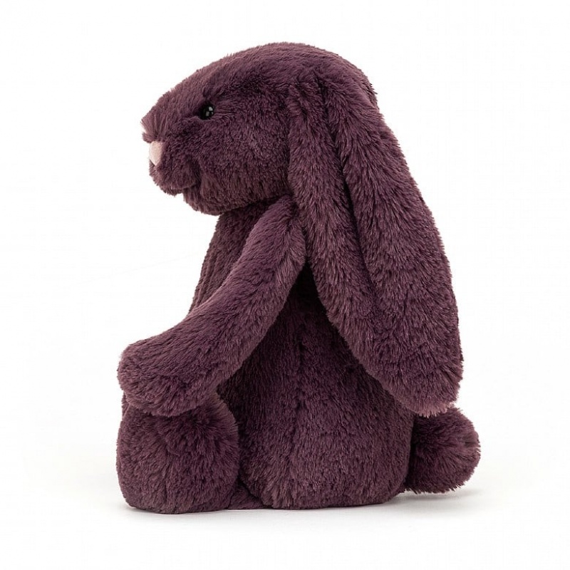 Jellycat Bashful Pflaume Hase Kleiner | YJKW-93170