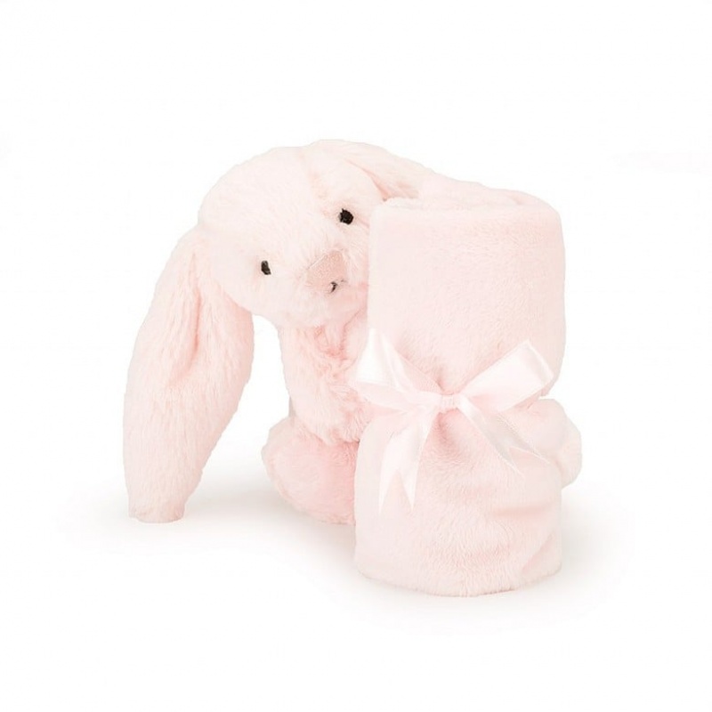 Jellycat Bashful Pink Hase Schnuffeltuch | PRJX-59837