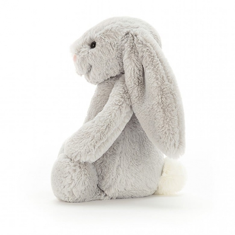 Jellycat Bashful Silver Hase Kleiner | COEZ-18056