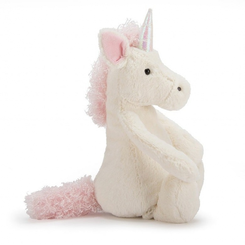 Jellycat Bashful Unicorn Mittelgroß | NOBU-52690