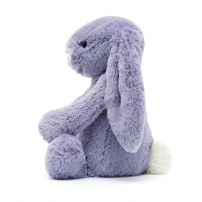 Jellycat Bashful Viola Hase Mittelgroß | LZEW-41926