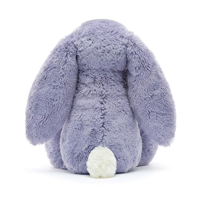 Jellycat Bashful Viola Hase Mittelgroß | LZEW-41926