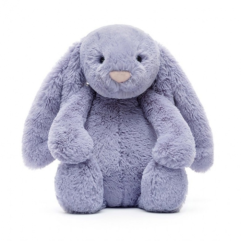 Jellycat Bashful Viola Hase Mittelgroß | LZEW-41926