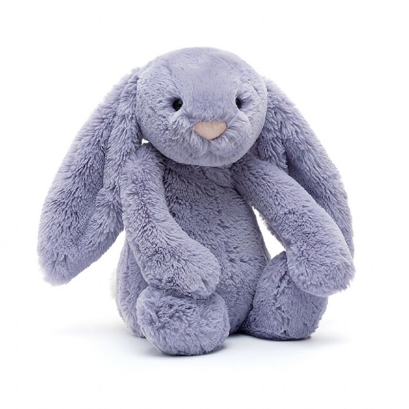 Jellycat Bashful Viola Hase Mittelgroß | VHLS-36501